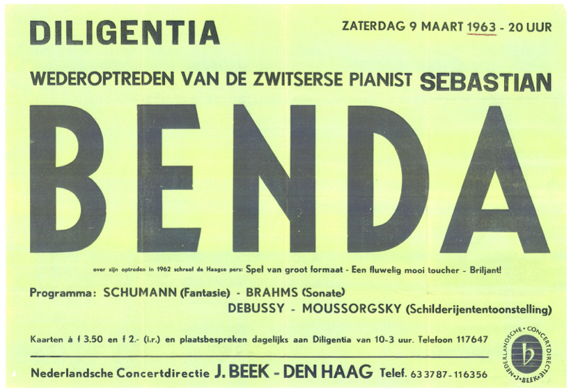 Den Haag 1963
